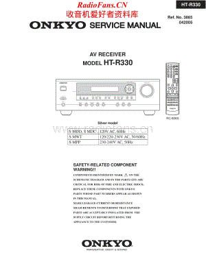 Onkyo-HTR330-avr-sm维修电路原理图.pdf