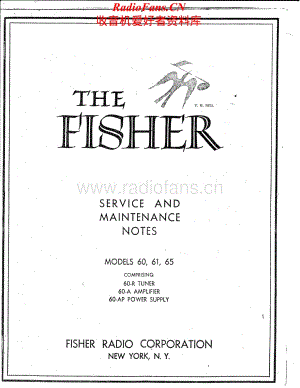 Fisher-60A-int-sm维修电路原理图.pdf