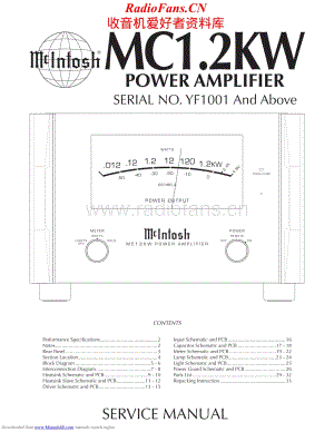 McIntosh-MC12KW-pwr-sm维修电路原理图.pdf