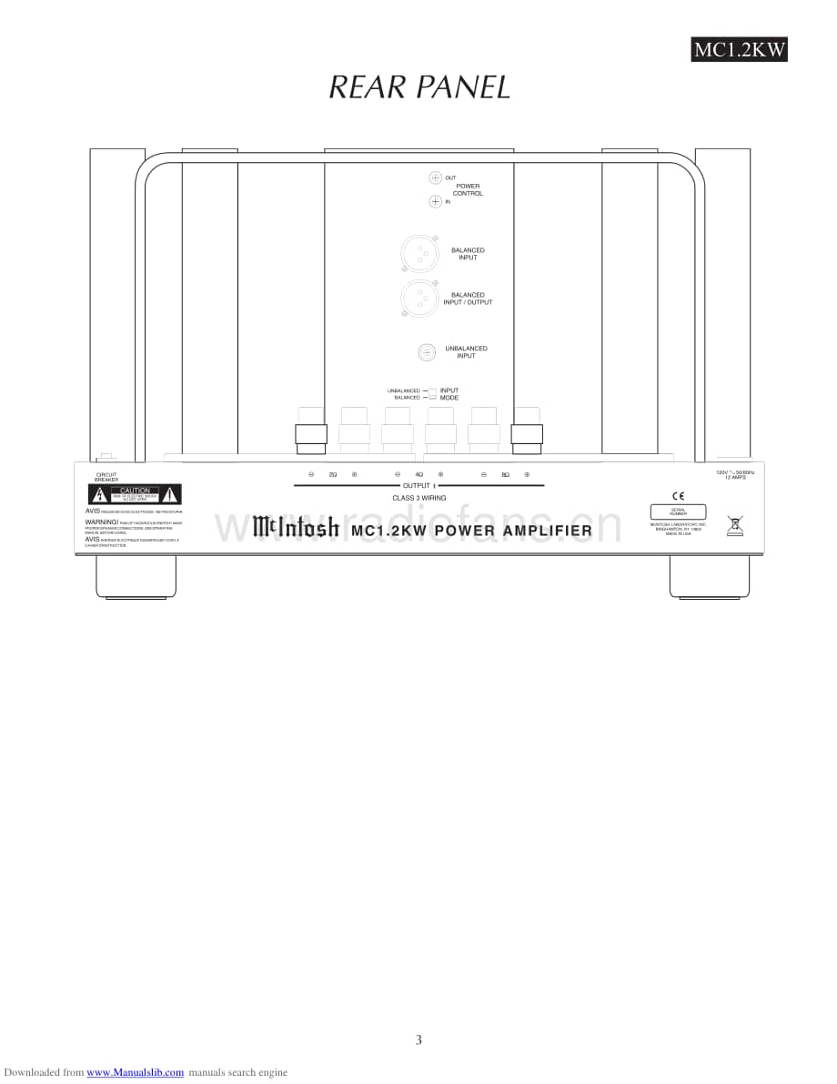 McIntosh-MC12KW-pwr-sm维修电路原理图.pdf_第3页