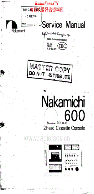 Nakamichi-600-tape-sm维修电路原理图.pdf
