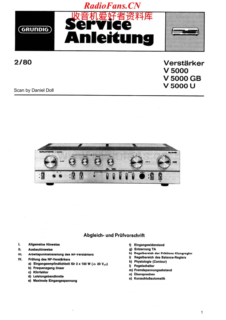 Grundig-V5000-int-sm维修电路原理图.pdf_第1页