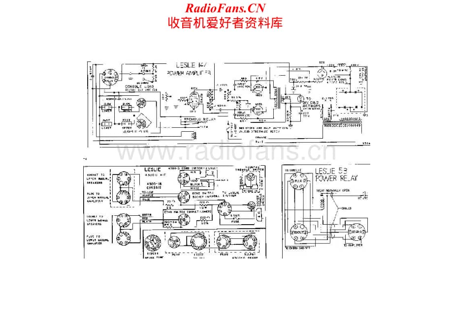 Leslie-147-pwr-sch维修电路原理图.pdf_第1页