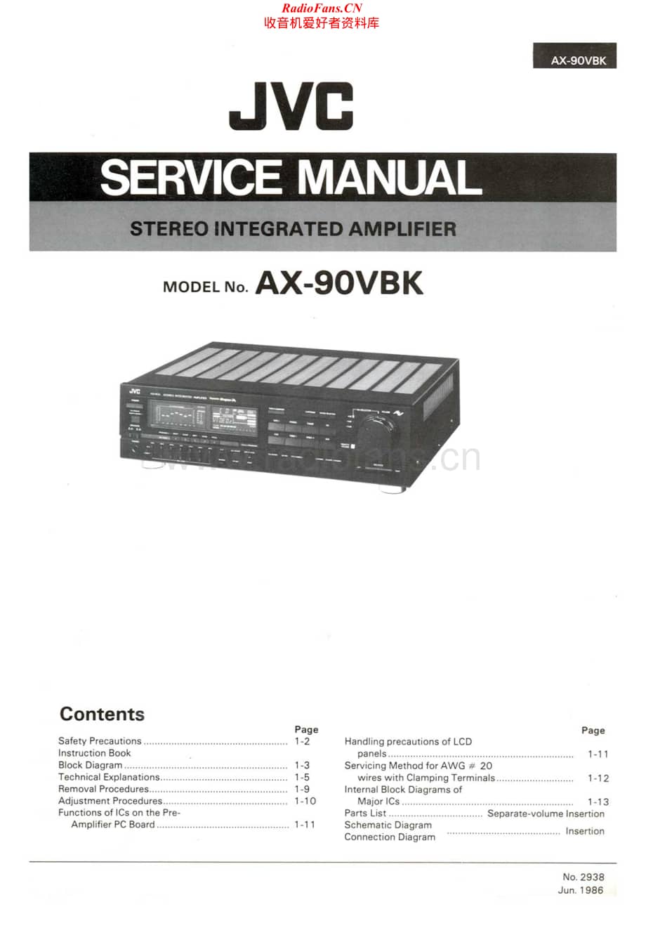 JVC-AX90VBK-int-sm维修电路原理图.pdf_第1页