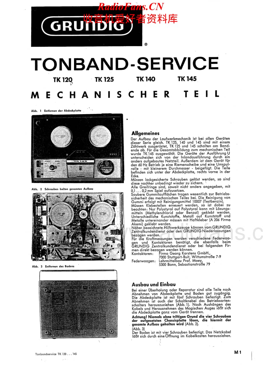 Grundig-TK125-tape-sm维修电路原理图.pdf_第1页