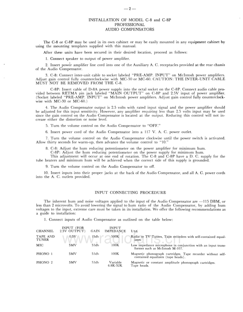 McIntosh-C8-pre-sch1维修电路原理图.pdf_第3页