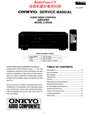Onkyo-ASV420-int-sm维修电路原理图.pdf