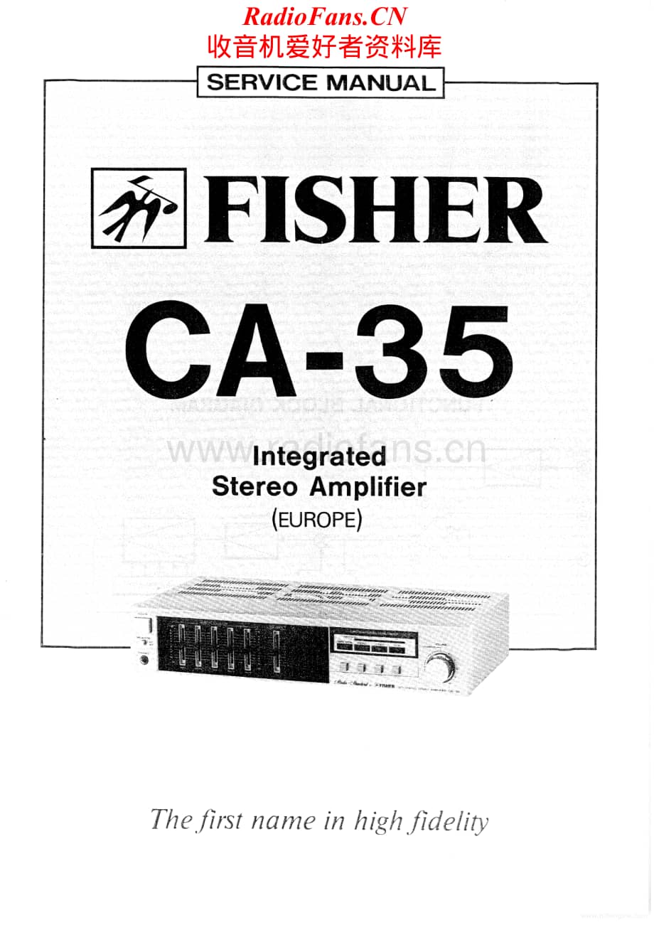 Fisher-CA35-int-sm维修电路原理图.pdf_第1页