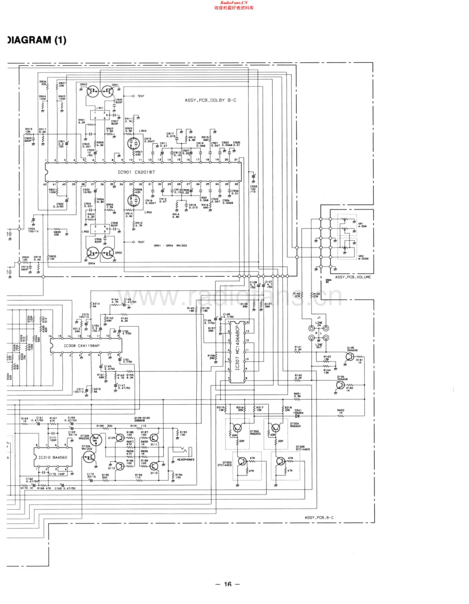 Fisher-CRW9060-tape-sch维修电路原理图.pdf_第3页