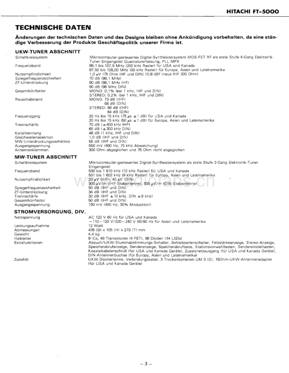 Hitachi-FT5000-tun-sm维修电路原理图.pdf_第3页