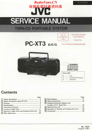 JVC-PCXT3-cs-sm维修电路原理图.pdf