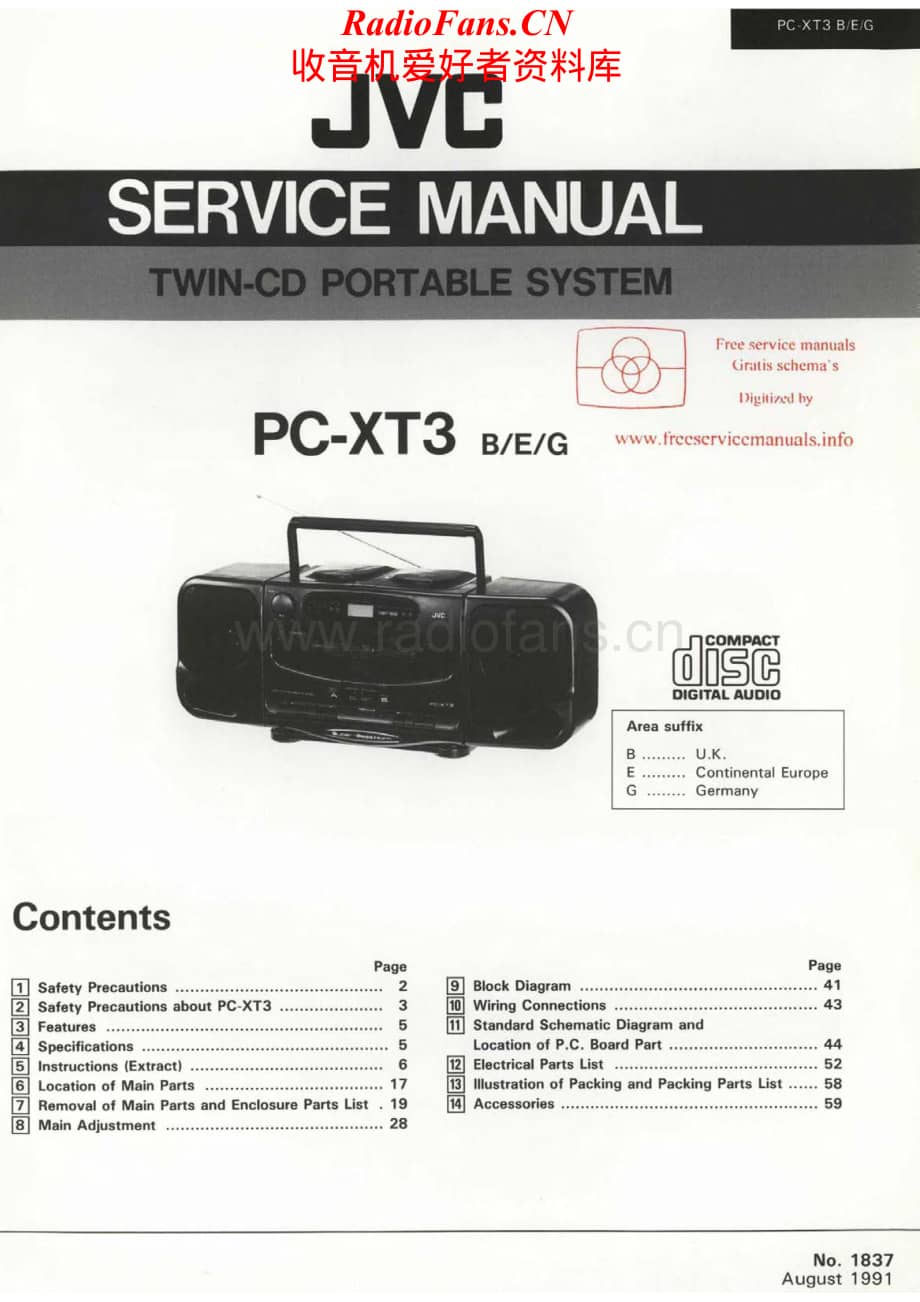 JVC-PCXT3-cs-sm维修电路原理图.pdf_第1页