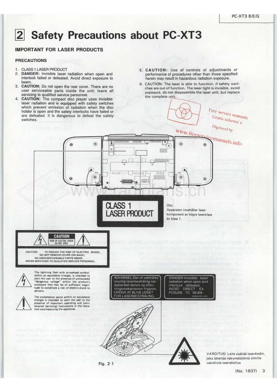 JVC-PCXT3-cs-sm维修电路原理图.pdf_第3页