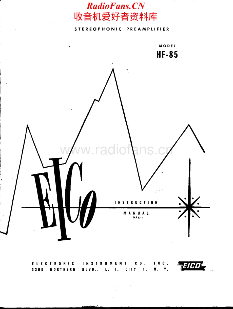 Eico-HF85-pre-sm维修电路原理图.pdf_第1页