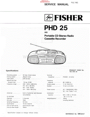 Fisher-PHD25-tape-sch维修电路原理图.pdf