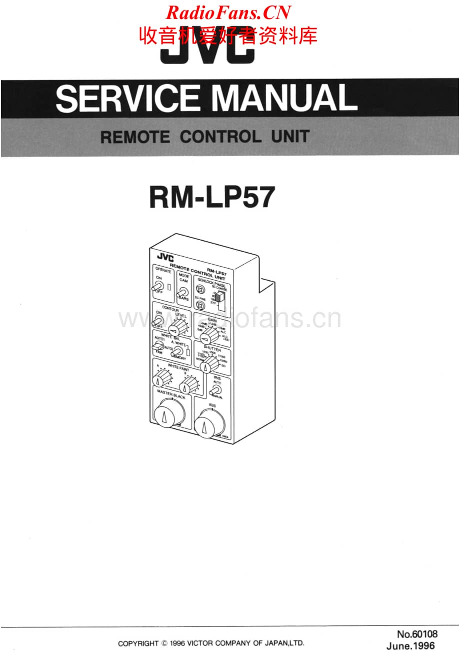 JVC-RMLP57-rcu-sm维修电路原理图.pdf_第1页