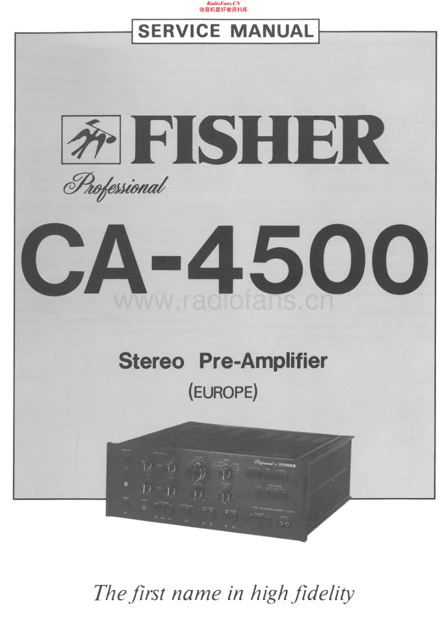 Fisher-CA4500-pre-sm维修电路原理图.pdf_第1页