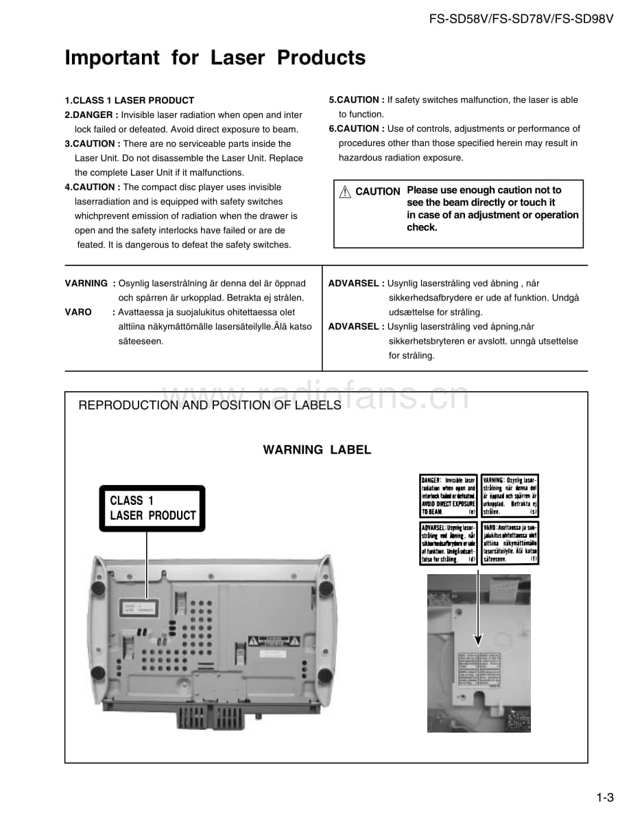 JVC-FSSD98V-cs-sm维修电路原理图.pdf_第3页