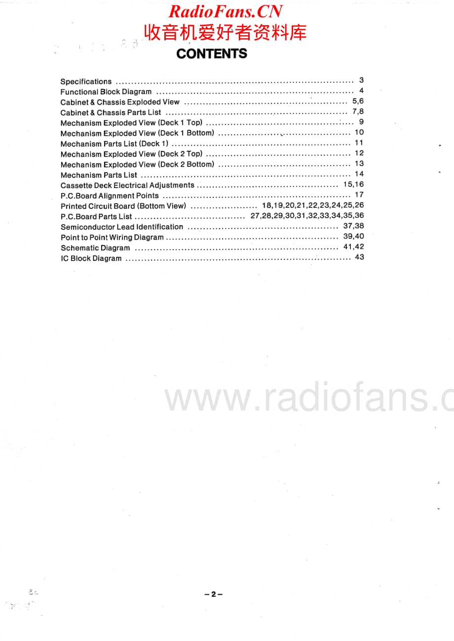 Fisher-CRW890-tape-sm维修电路原理图.pdf_第2页