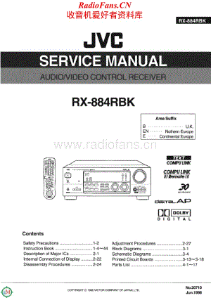 JVC-RX884RBK-avr-sm维修电路原理图.pdf