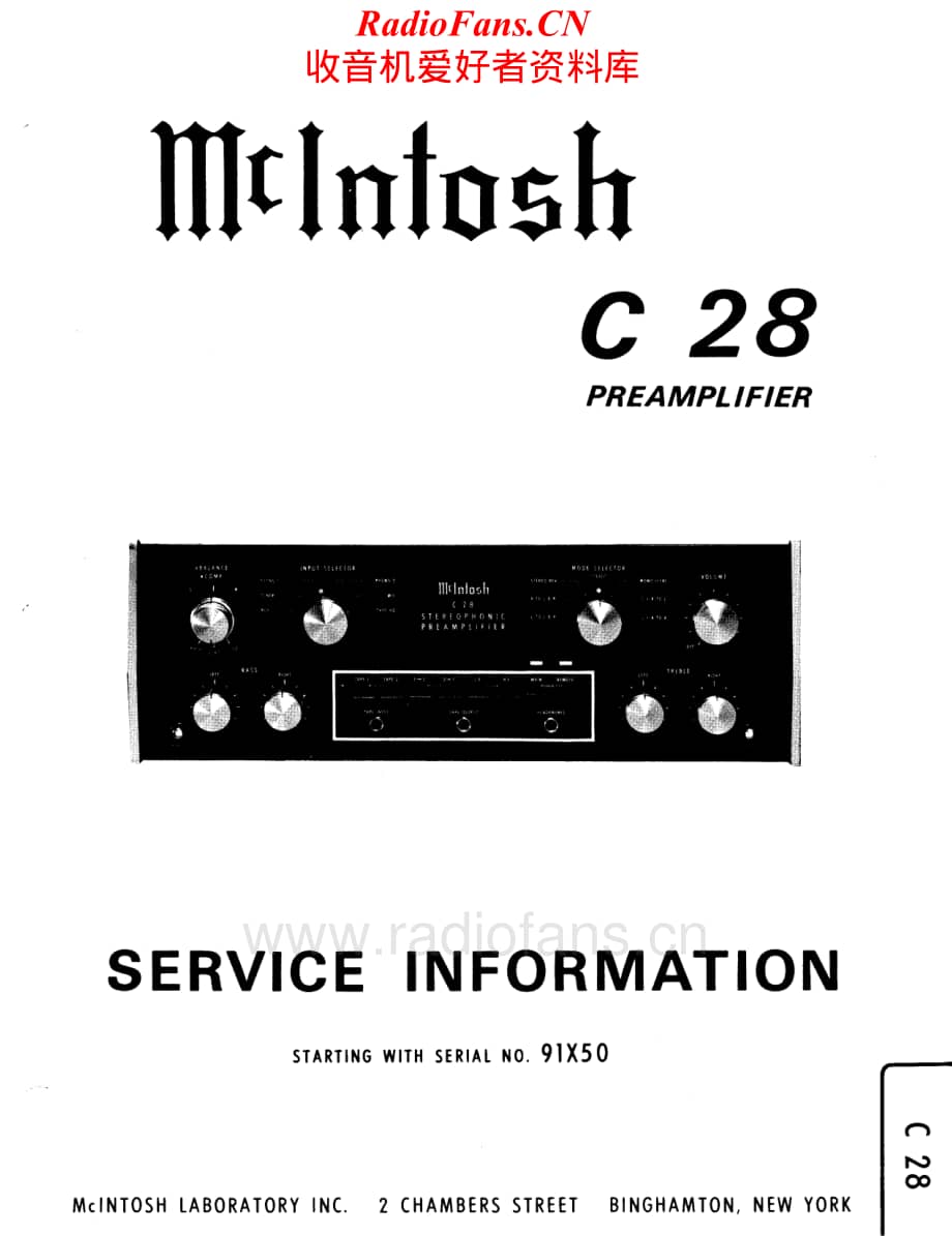 McIntosh-C28late-pre-sch维修电路原理图.pdf_第1页