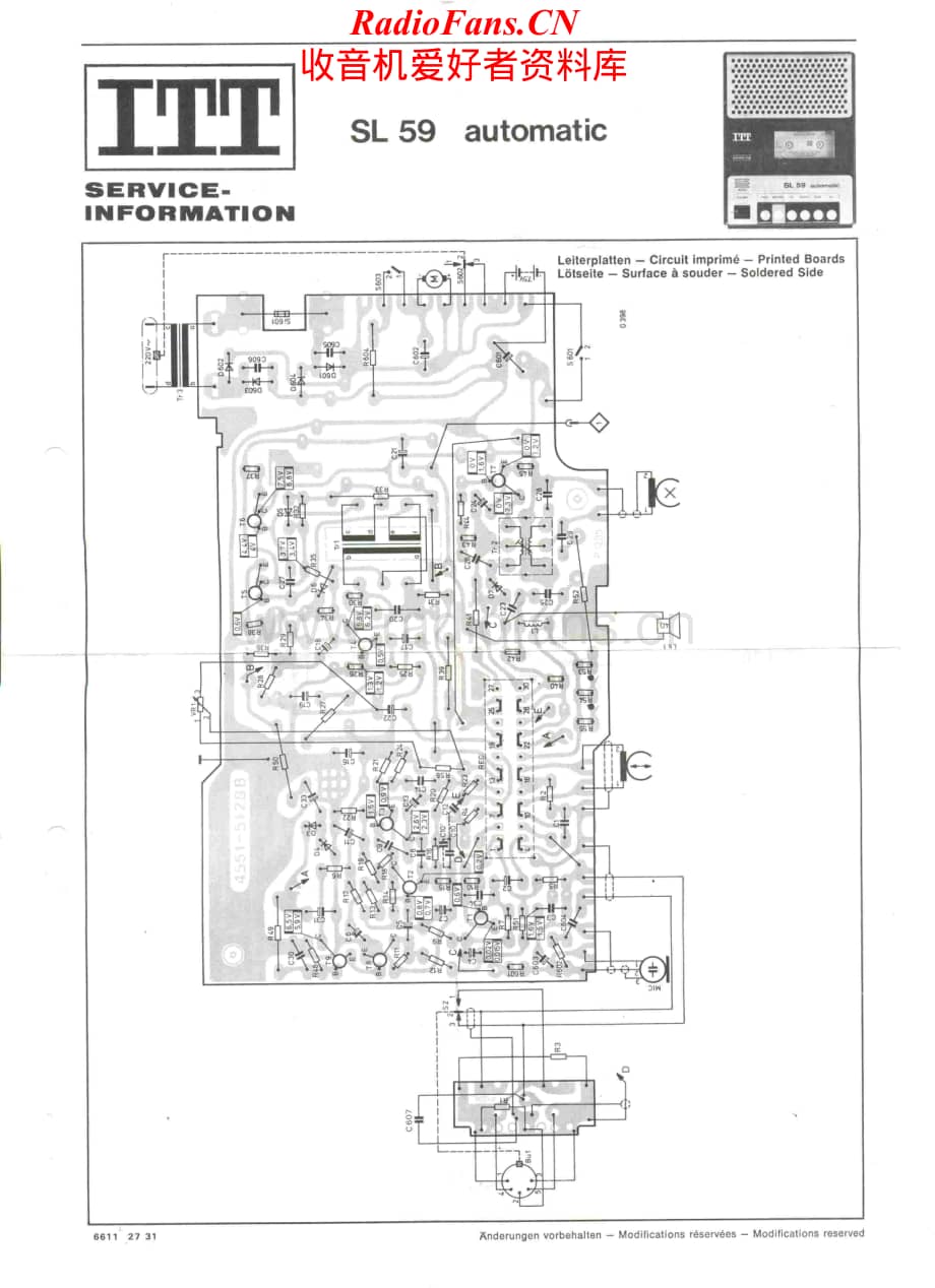 ITT-SL59-tape-sch维修电路原理图.pdf_第1页