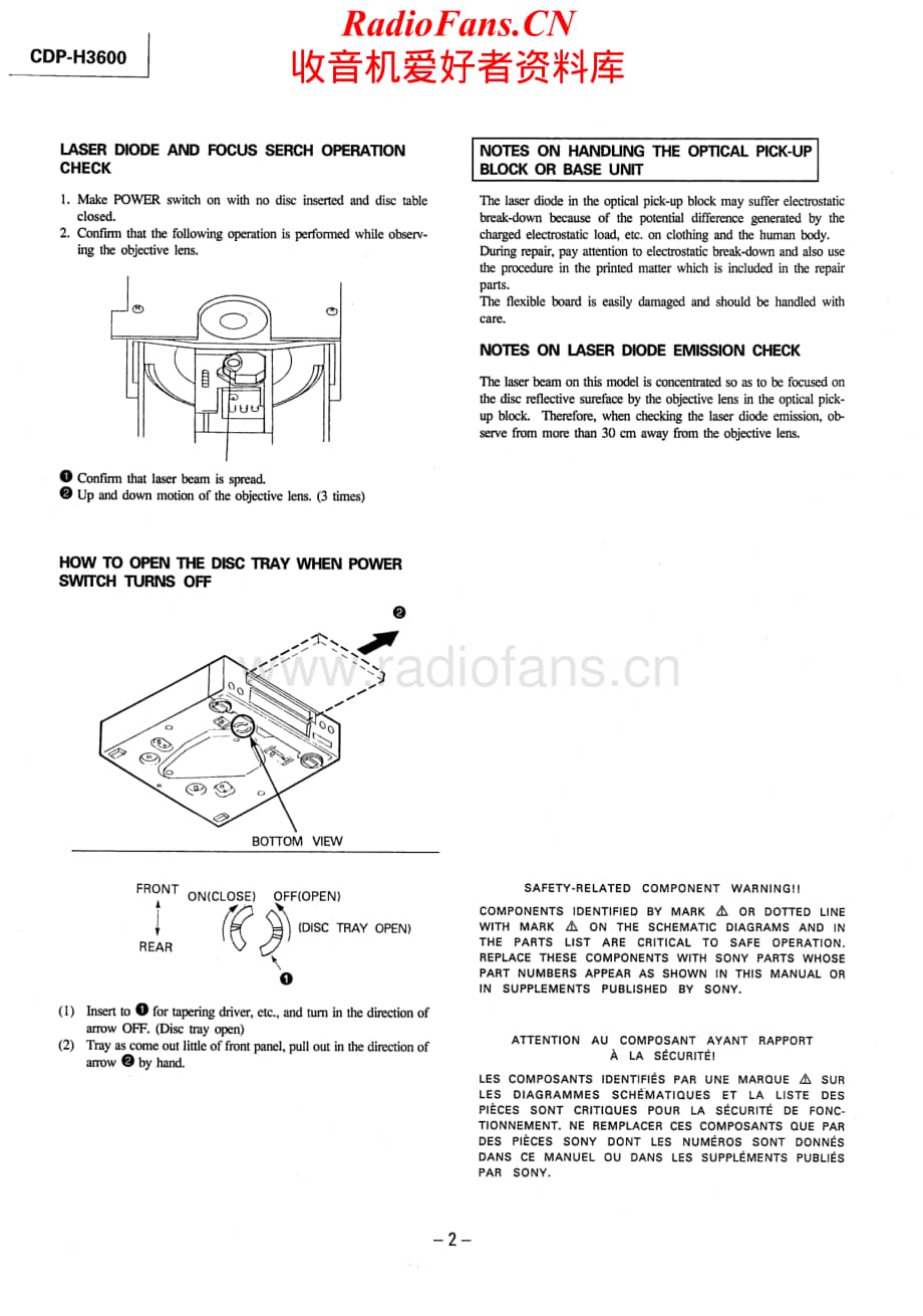 Sony-CDPH3600-cd-sm维修电路原理图.pdf_第2页