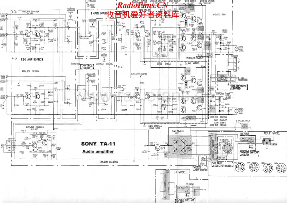 Sony-TA11-pwr-sch维修电路原理图.pdf_第1页