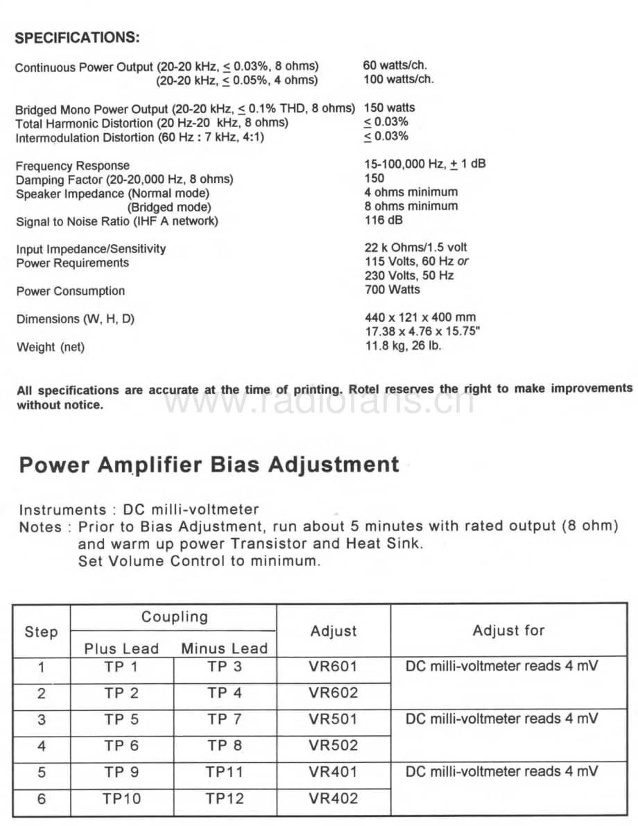 Rotel-RB976-pwr-sm维修电路原理图.pdf_第3页