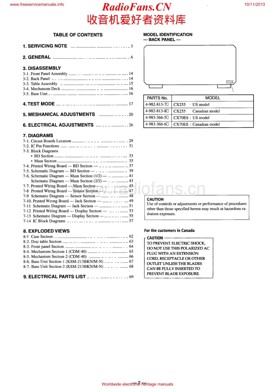 Sony-CDPCX70EX-cd-sm维修电路原理图.pdf_第2页