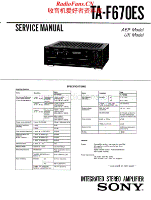 Sony-TAF670ES-int-sm维修电路原理图.pdf