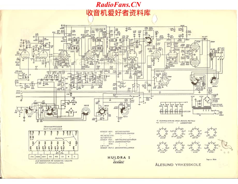 Tandberg-Huldra5-rec-adj维修电路原理图.pdf_第2页