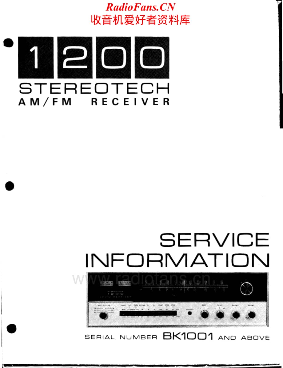 Stereotech-1200-rec-sm维修电路原理图.pdf_第1页