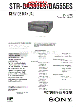 Sony-STRDA555ES-rec-sm维修电路原理图.pdf