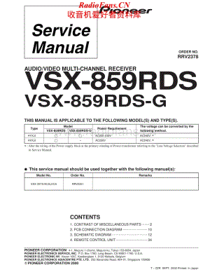 Pioneer-VSX859RDS-avr-sm维修电路原理图.pdf
