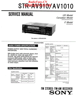 Sony-STRAV1010-avr-sm维修电路原理图.pdf