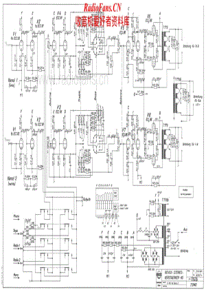 Revox-Model40.1964-int-sch维修电路原理图.pdf