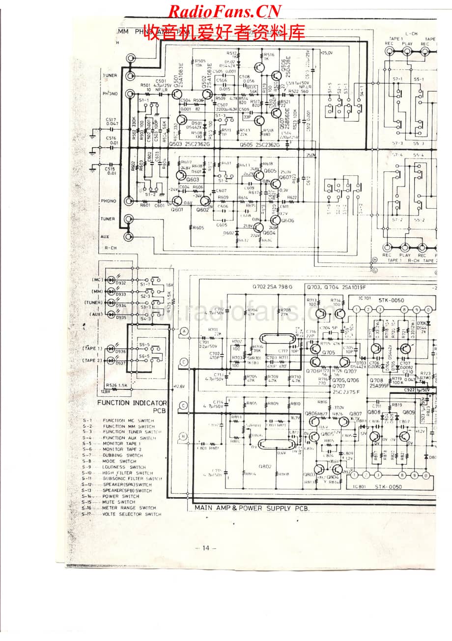 Sansui-A35-int-sch维修电路原理图.pdf_第2页