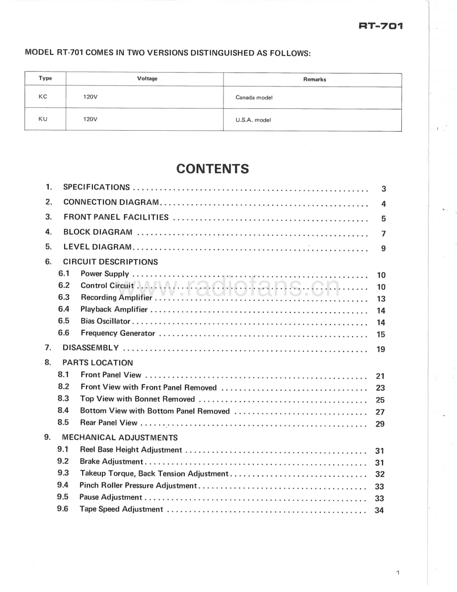 Pioneer-RT701-tape-sm维修电路原理图.pdf_第3页