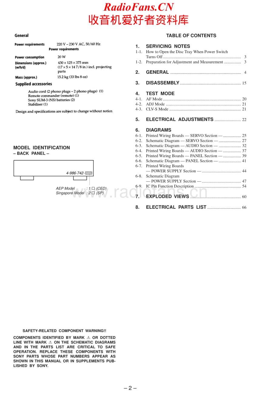 Sony-CDPXA50ES-cd-sm维修电路原理图.pdf_第2页