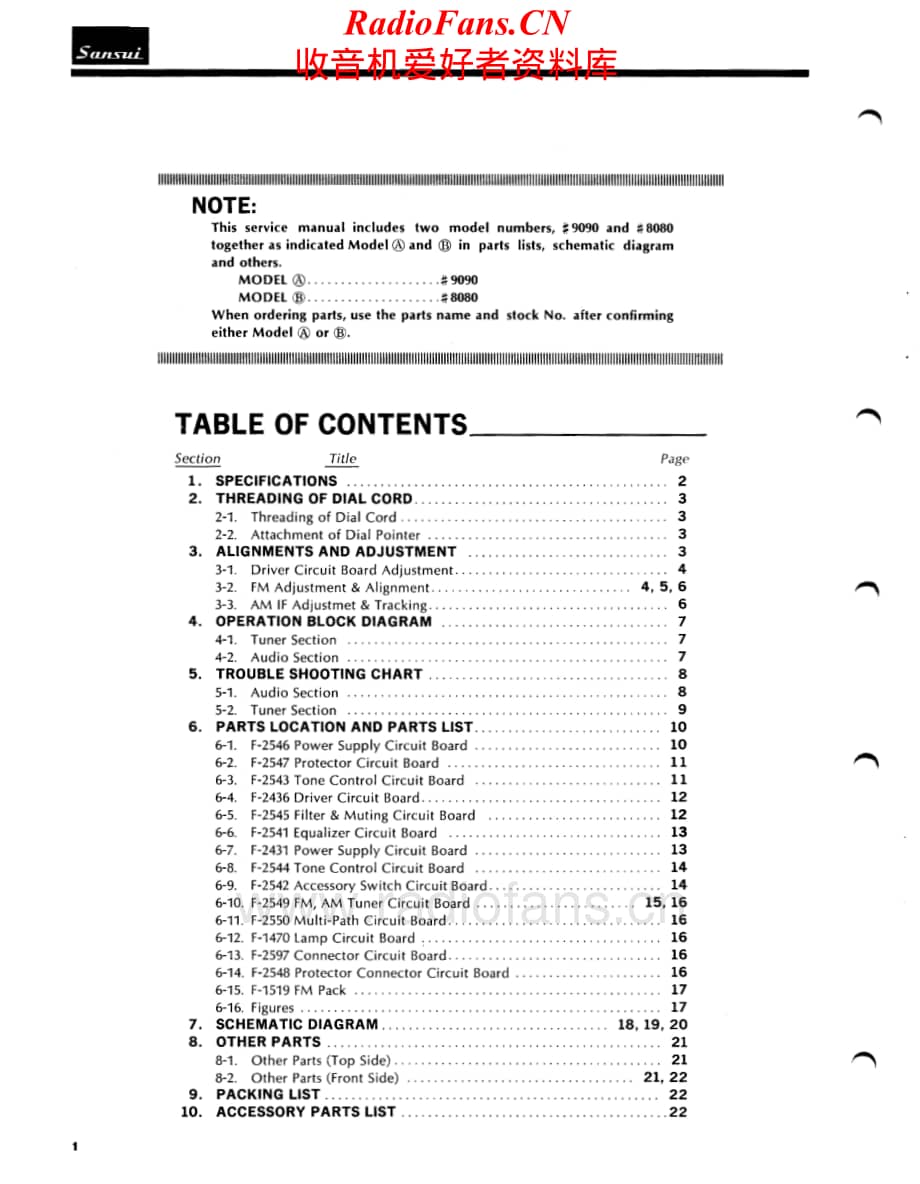 Sansui-9090-rec-sm维修电路原理图.pdf_第2页