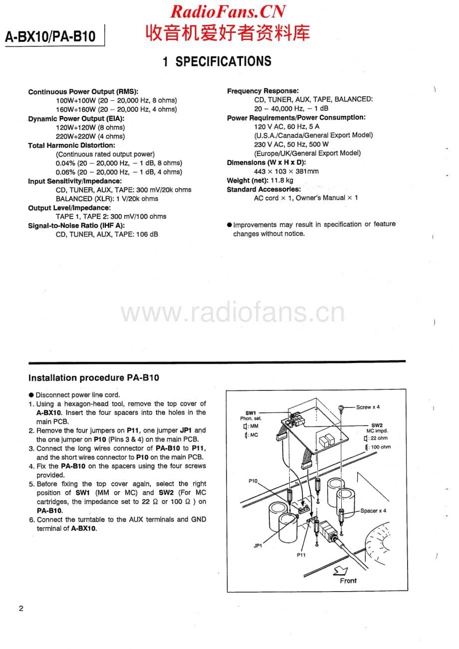 Teac-ABX10-int-sm维修电路原理图.pdf_第2页