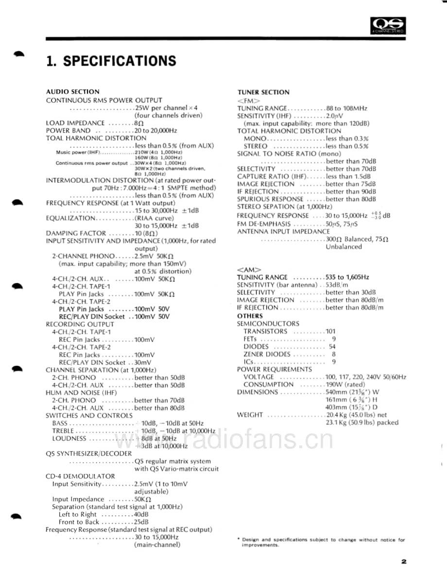 Sansui-QRX6001-rec-sm维修电路原理图.pdf_第3页