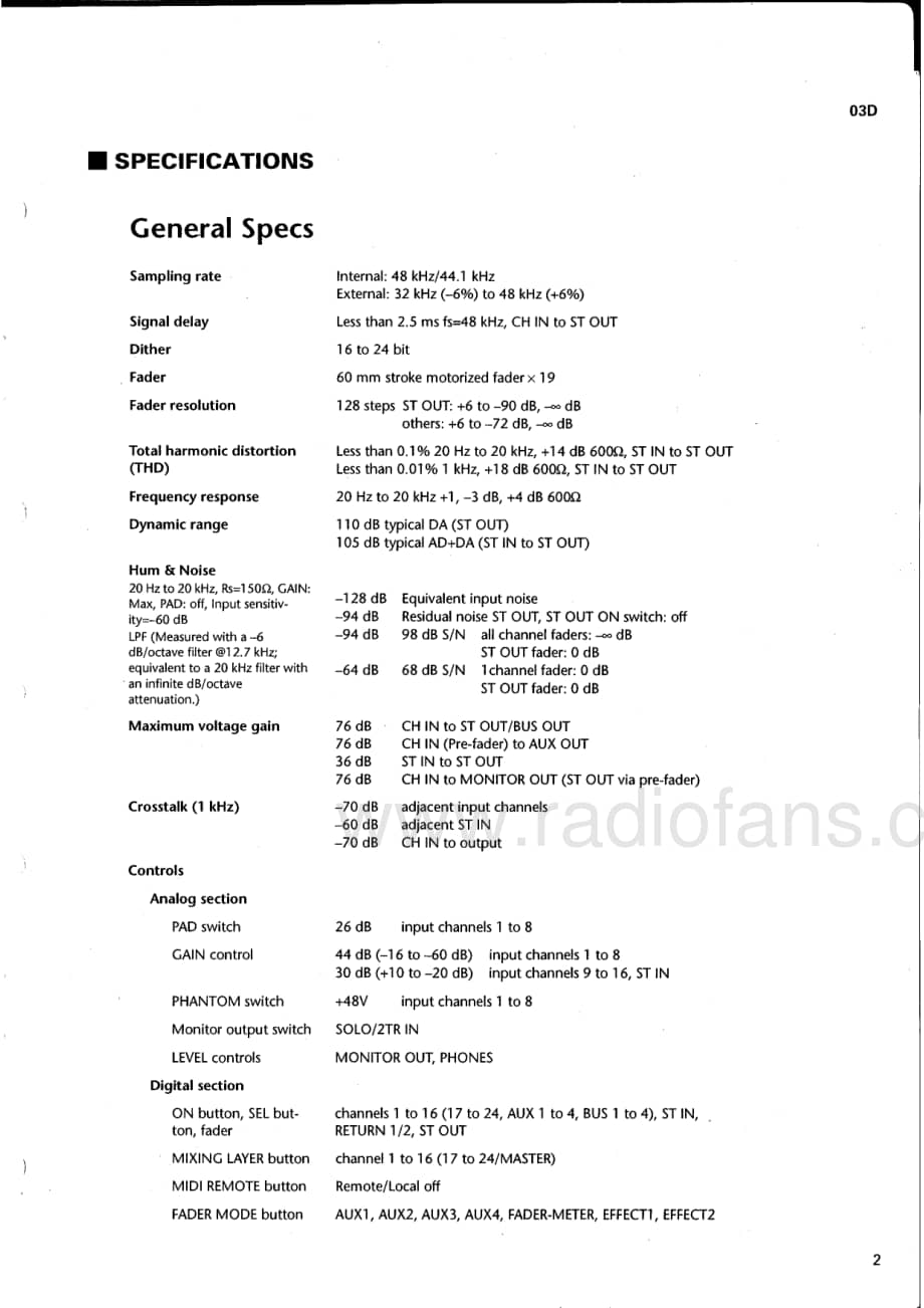 Yamaha-03D-mix-sm维修电路原理图.pdf_第3页