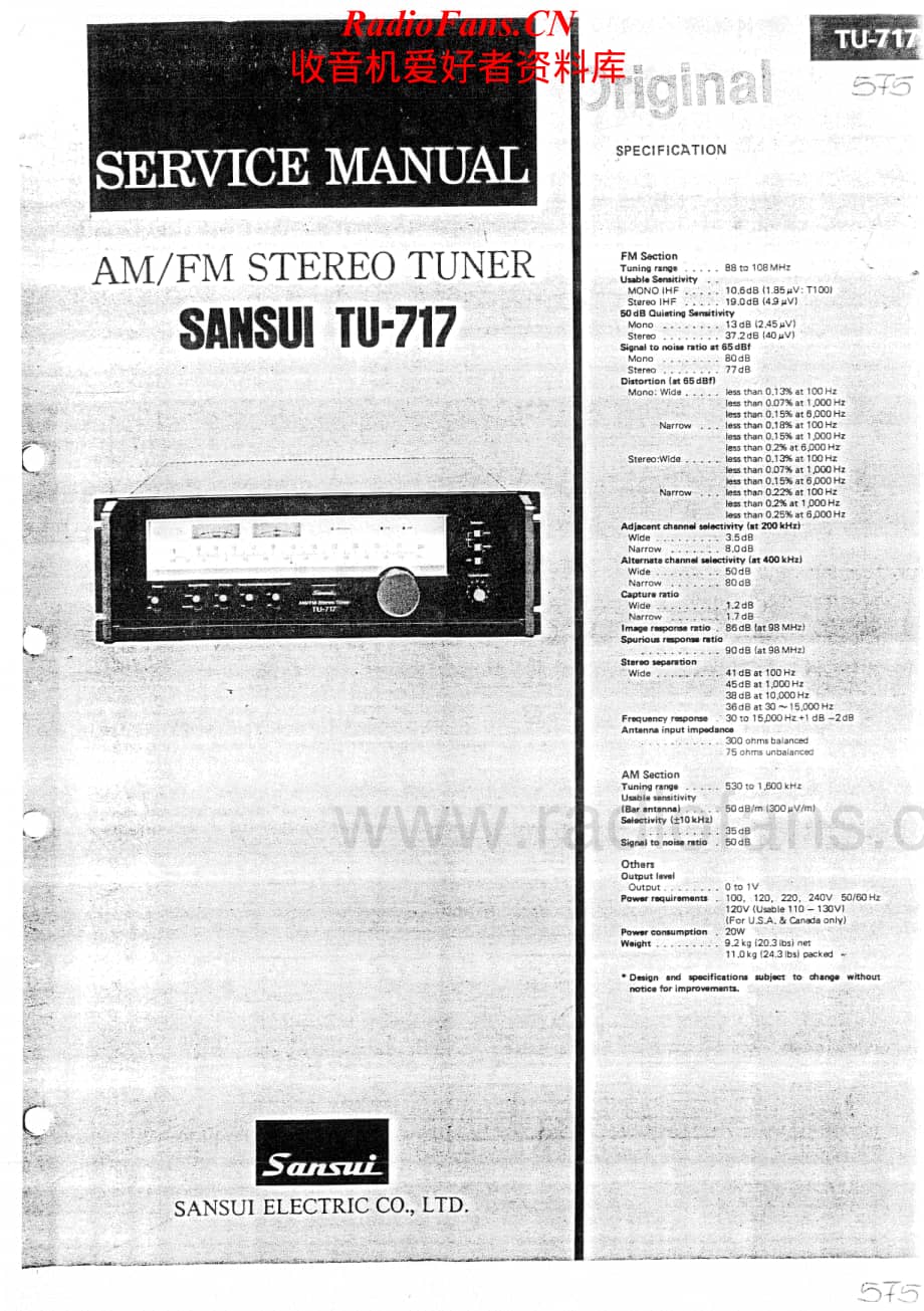 Sansui-TU717-tun-sm维修电路原理图.pdf_第1页