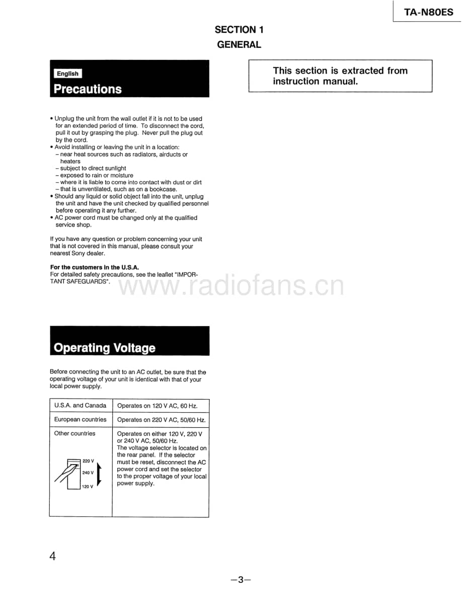 Sony-TAN80ES-pwr-sm维修电路原理图.pdf_第3页