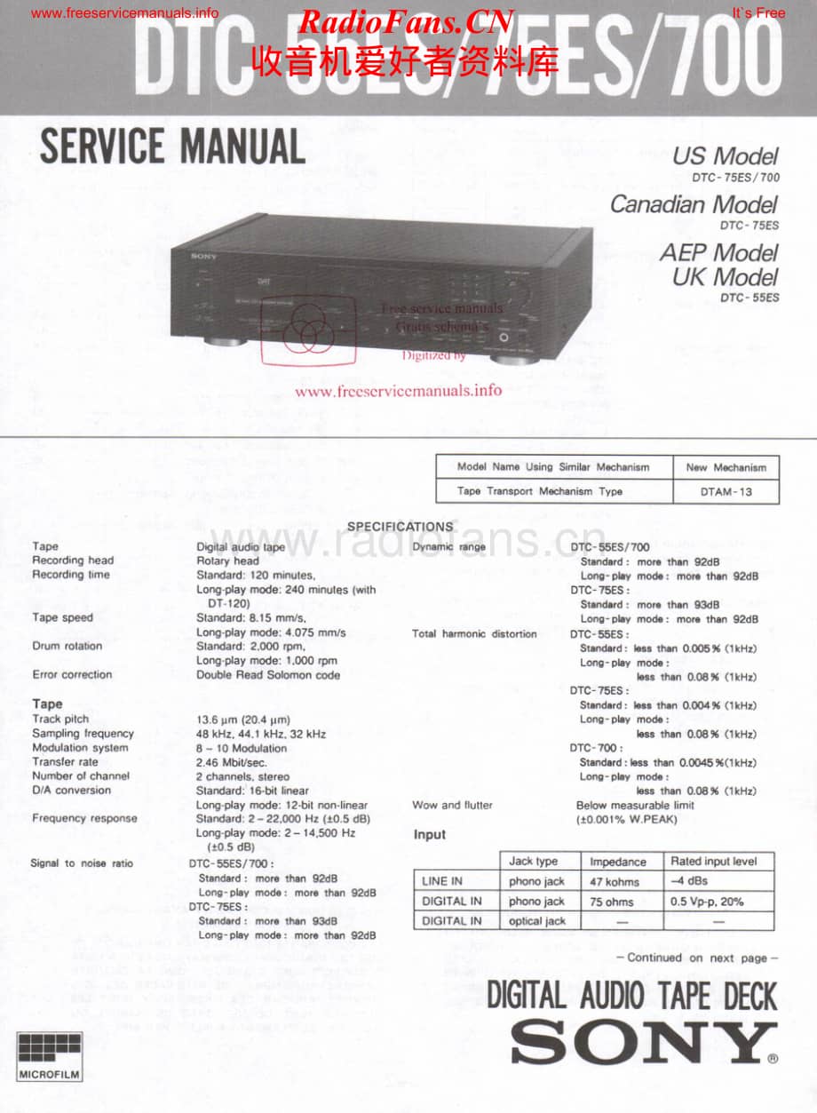 Sony-DTC700-dat-sm维修电路原理图.pdf_第1页