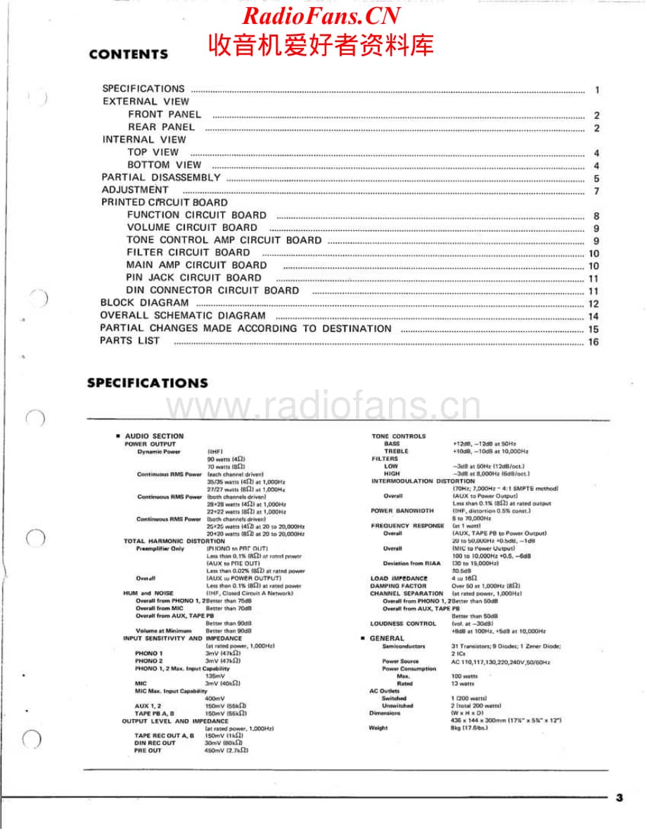 Yamaha-CA400-int-sm维修电路原理图.pdf_第2页