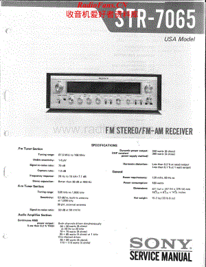Sony-STR7065-rec-sm维修电路原理图.pdf