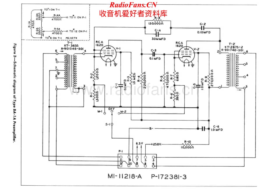 RCA-BA1A-pre-sch维修电路原理图.pdf_第1页